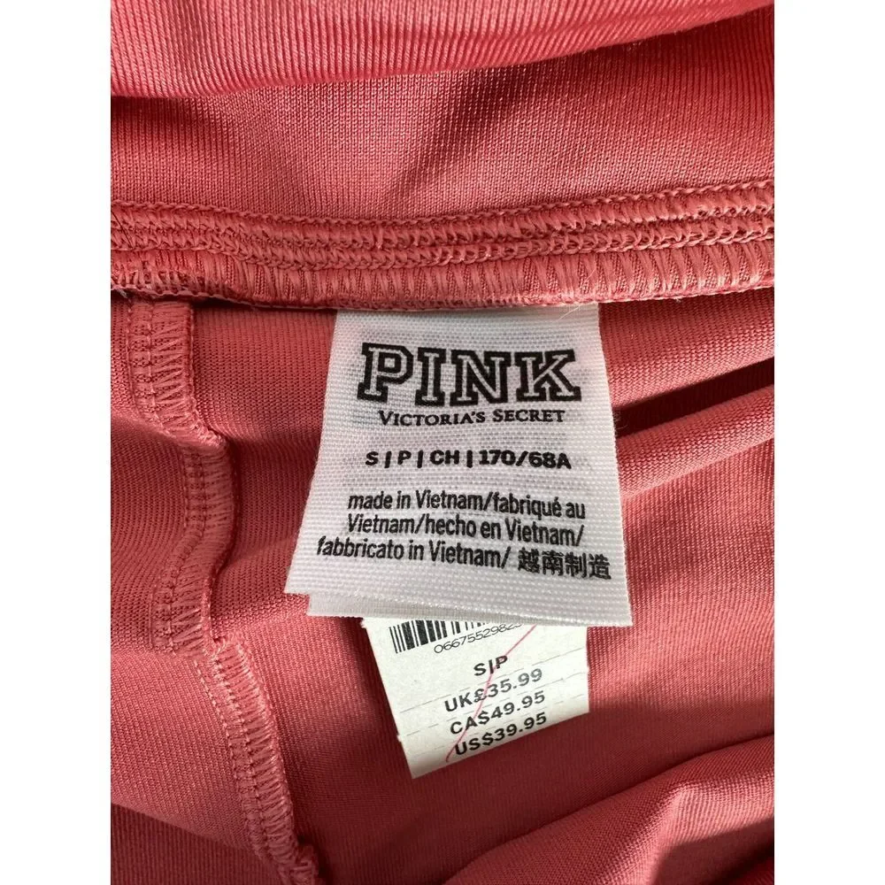 NWT‎ Victoria Secret Pink Sport Skort Camo Peach Skirt Elastic Waist Size Small